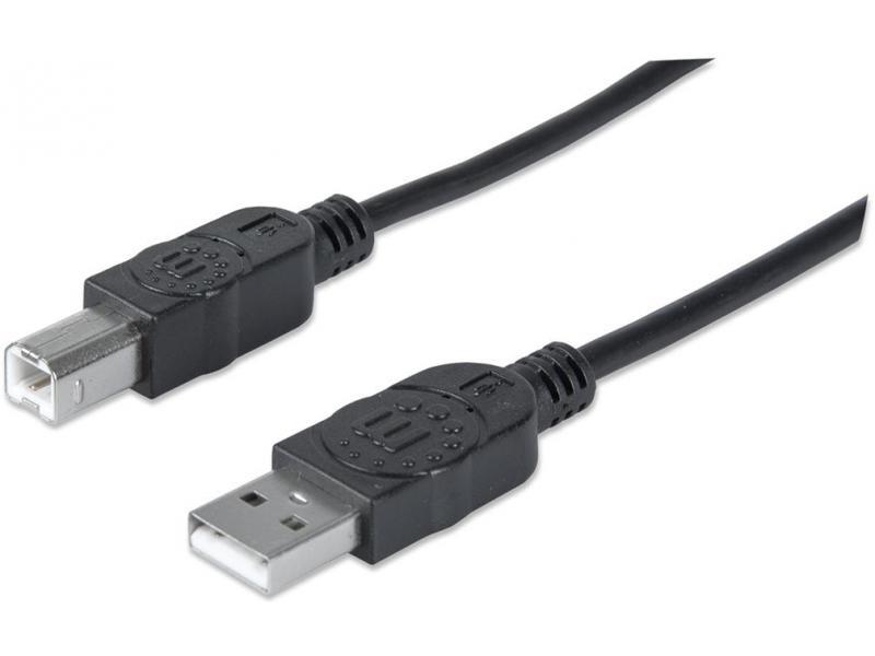 Usb Kabel Manhattan A B M M 1 8m Crn 333368